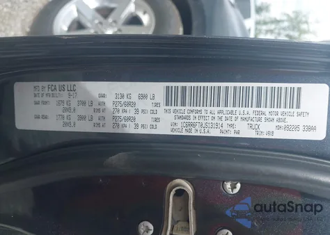 2018 Ram 1500 Express 4X2 6'4 Box из США, поврежденный, VIN 1C6RR6FT0JS131914